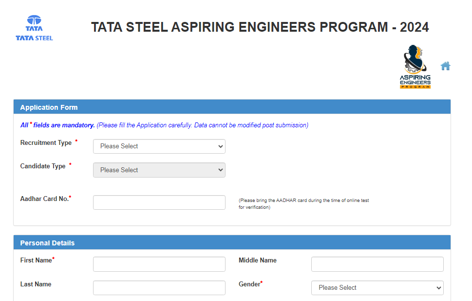 Tata Steel AEP Recruitment 2024 Online Apply BiharJharkhandJob.IN